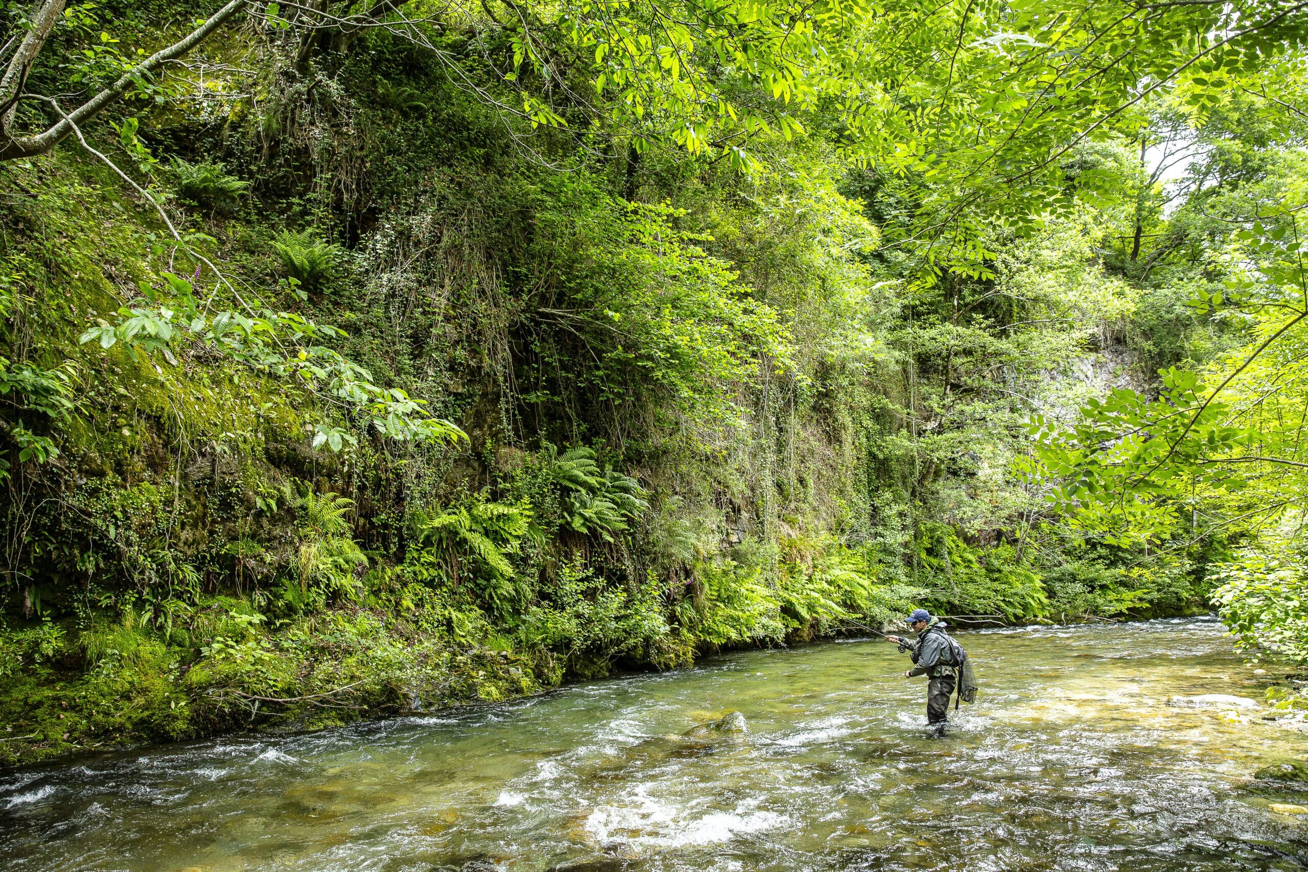 Trout & Salmon magazine/Richard Faulks Un courant parfait pour la nymphe au fil