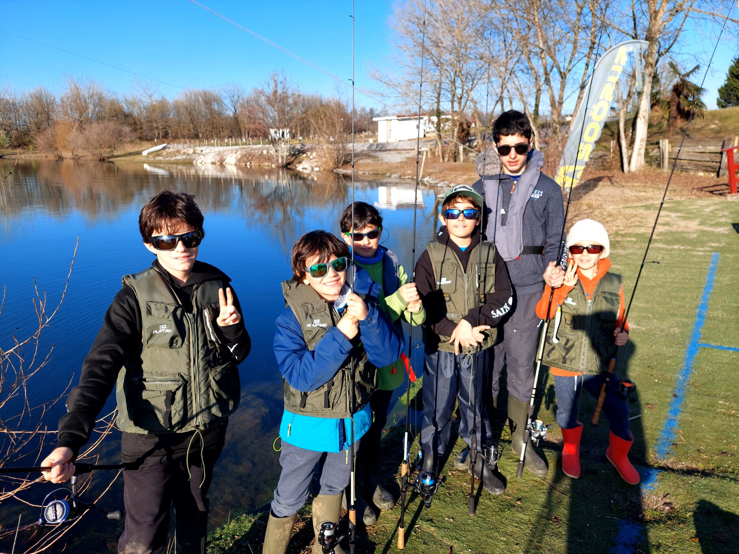 Initiation pêche aux leurres enfants