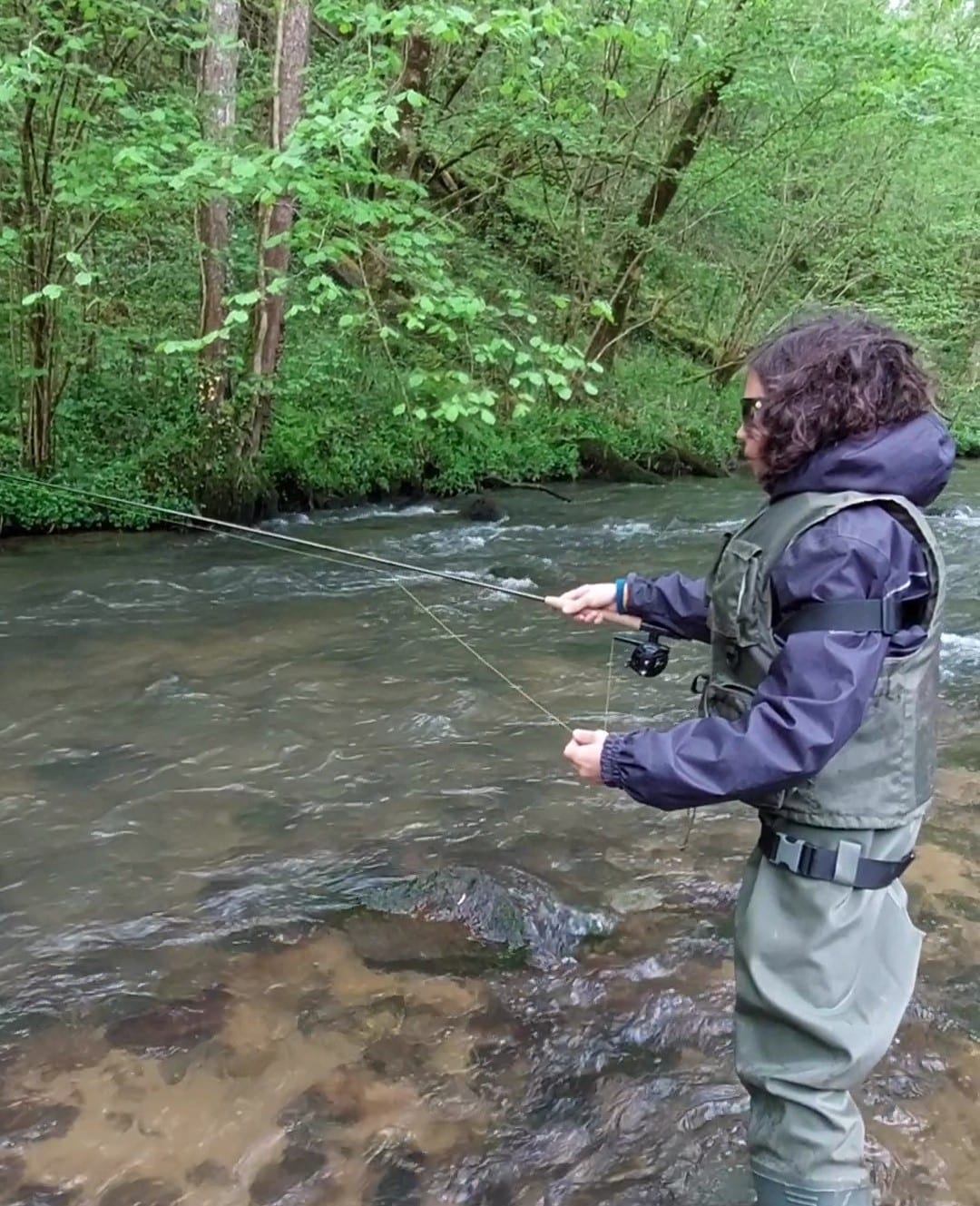 Stage de pêche jeunes vacances pays basque